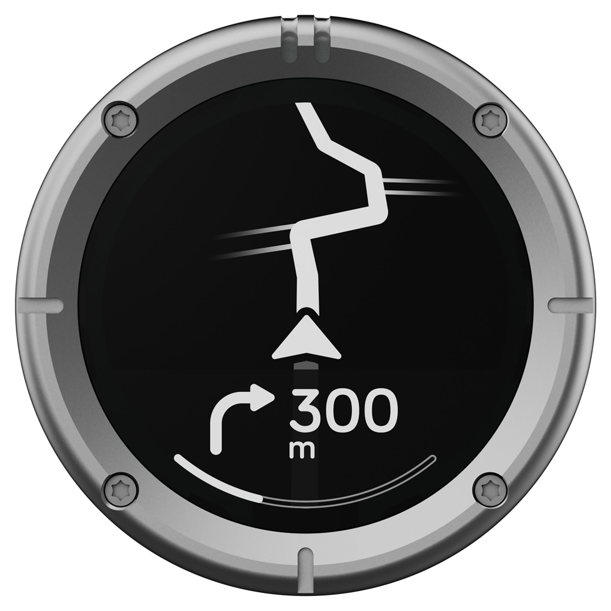 Navigație Moto II Metal Silver Beeline - Display 2x, IP67, 14h Autonomie