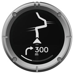 Navigație Moto II Metal Silver Beeline - Display 2x, IP67, 14h Autonomie