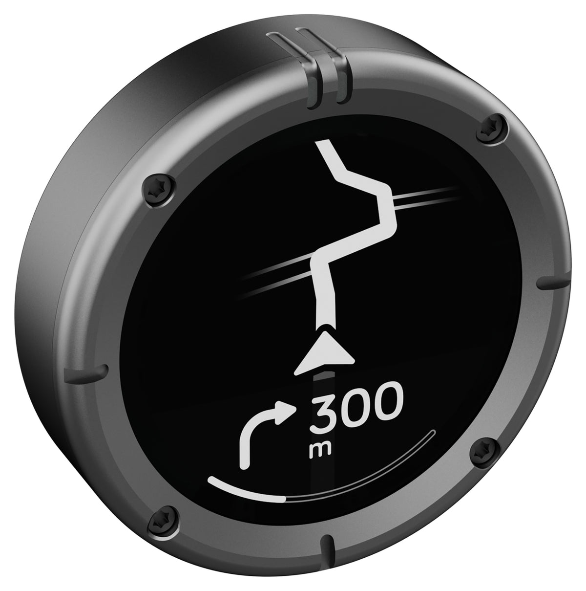 Navigație Moto II Metal Silver Beeline - Display 2x, IP67, 14h Autonomie