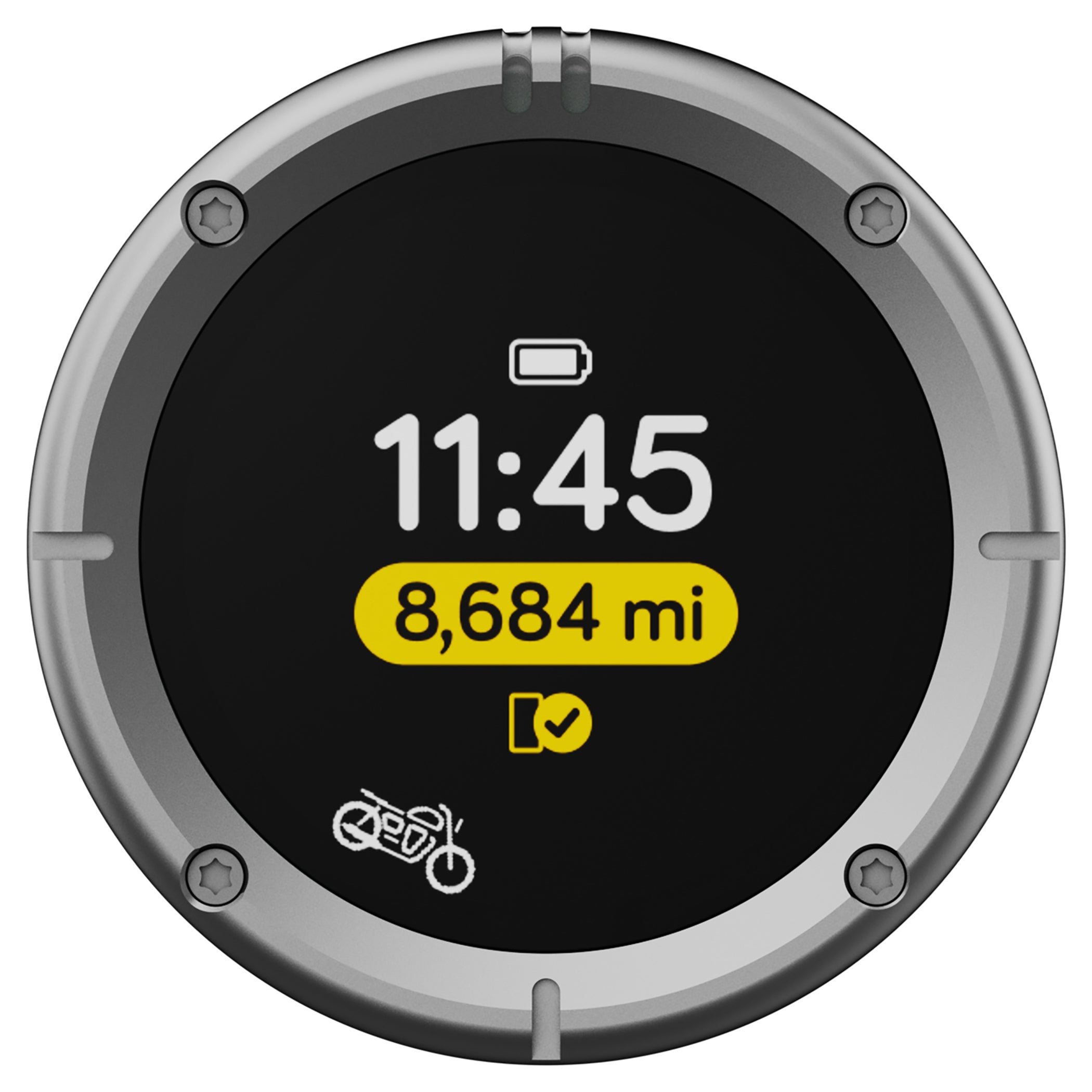 Navigație Moto II Metal Silver Beeline - Display 2x, IP67, 14h Autonomie