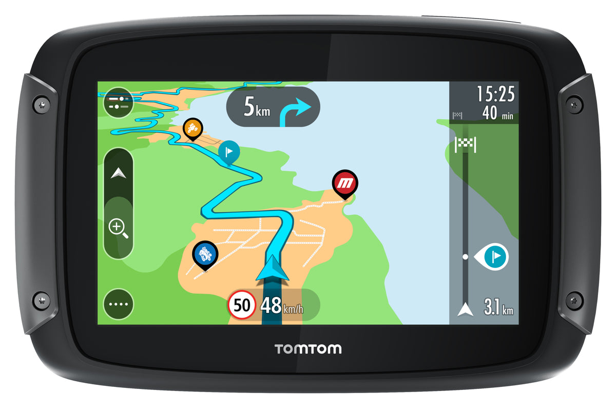 Navigator GPS Moto Rider 550 TomTom - Hărți Mondiale, Rutare Inteligentă