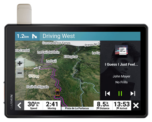 Navigator GPS Tread XL Overland Garmin - Display 10", Robust