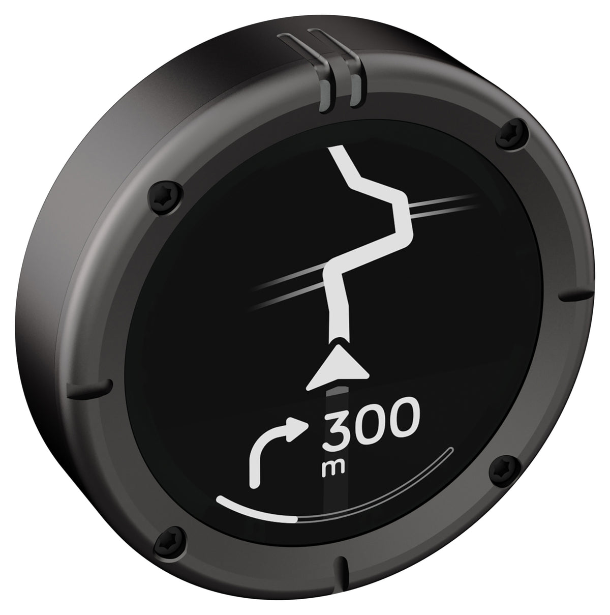 Navigator Moto II Metal Grey Beeline - Display 2x mai mare, Rezistent