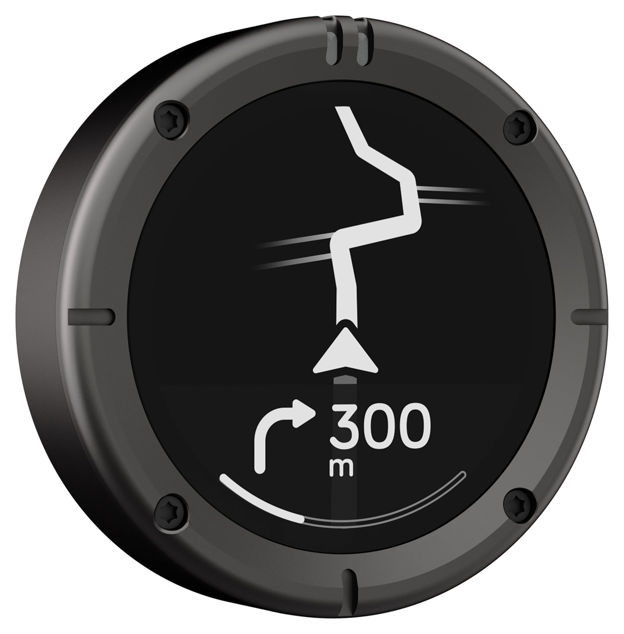 Navigator Moto II Metal Grey Beeline - Display 2x mai mare, Rezistent
