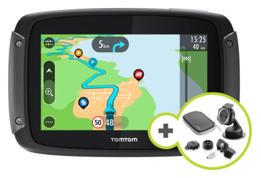 Navigator Moto Rider 550 Premium TomTom - WiFi, Quad-Core, Hărți Globale
