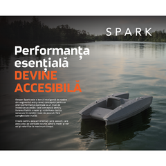 Navomodel Deeper Spark Bait Boat - Sonar Integrat, Momeală Precisă - 3