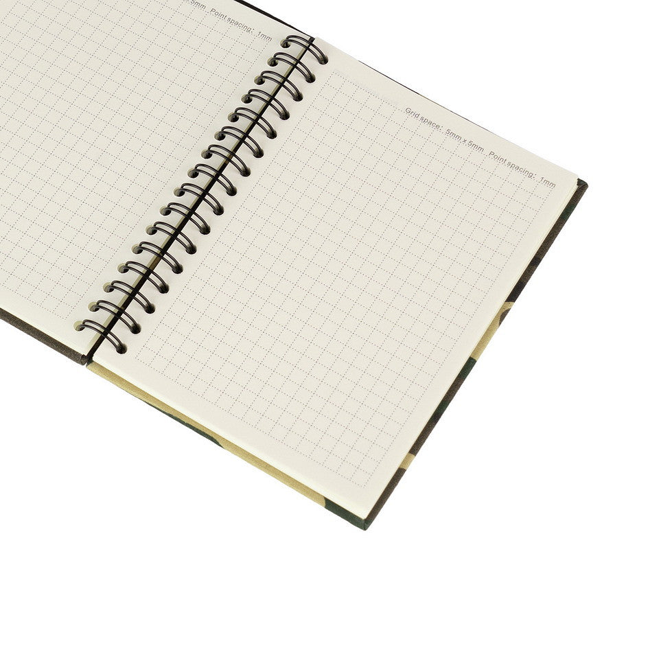 Notițe A6 Notitieboek Woodland Tactical - Consemnează Fiecare Operațiune
