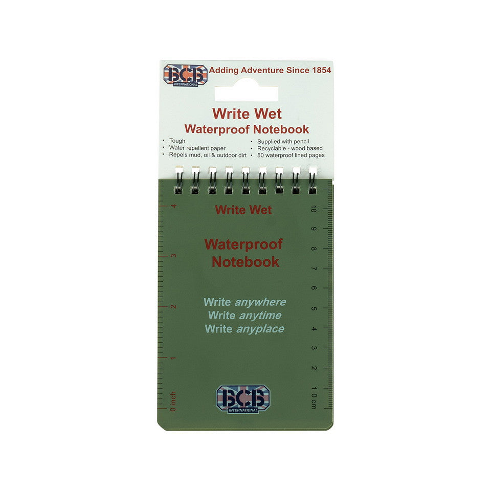 Notițebloc BCB Waterproof CD456 - Rezistență Supremă în Orice Condiții