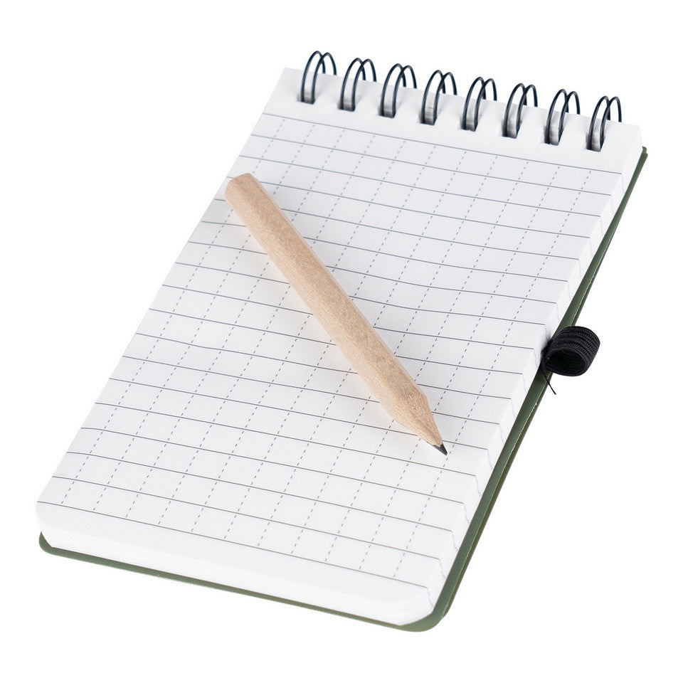 Notițier All-Weather Klein Verde - Consemnezi Informații Cruciale Oriunde