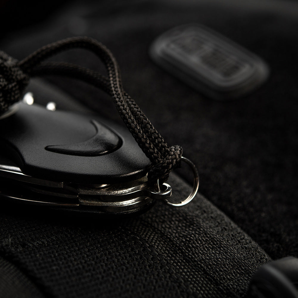 Șnur Breloc Cuțit Helix Skull M-Tac - Negru, Accesoriu Tactic