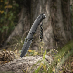 Șnur Breloc Cuțit Helix Skull M-Tac - Negru/Olive