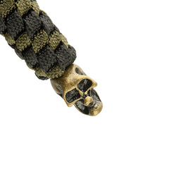 Șnur Breloc Cuțit Helix Skull M-Tac - Negru/Olive