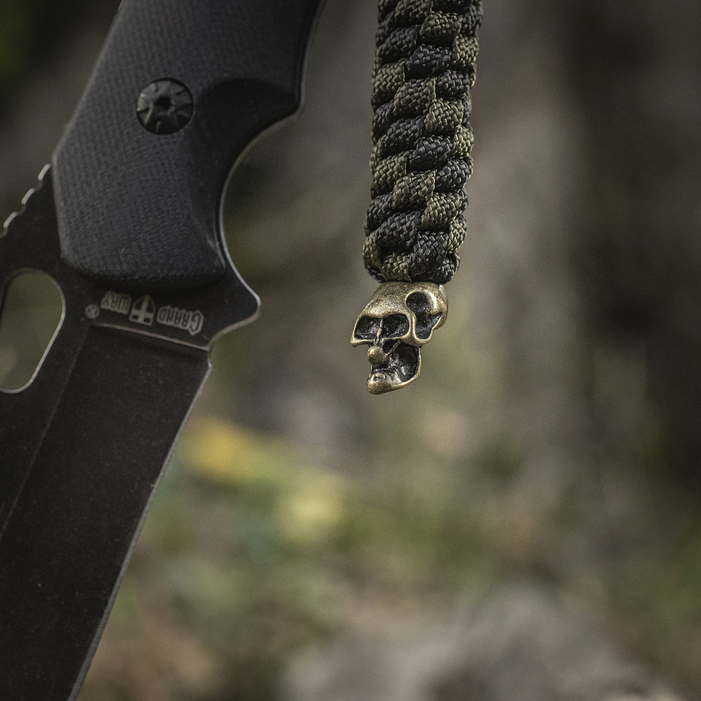 Șnur Breloc Cuțit Helix Skull M-Tac - Negru/Olive