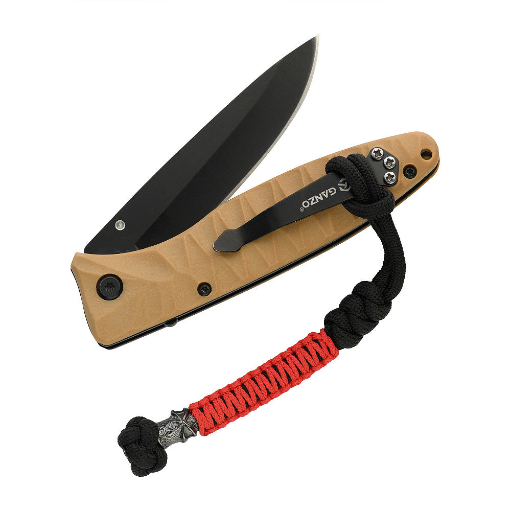 Șnur cu Bilă pentru Cuțit Knife Lanyard Ninja V2 M-Tac - Negru Tactic