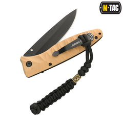 Șnur cu Breloc Loopy Snake M-Tac - Negru, Pentru Cuțit Tactic