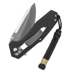 Șnur Cuțit Fish&Cylindre M-Tac - Negru, Design Nordic