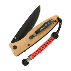 Șnur Cuțit Knife Lanyard Ninja M-Tac - Negru, Mărgea Ninja