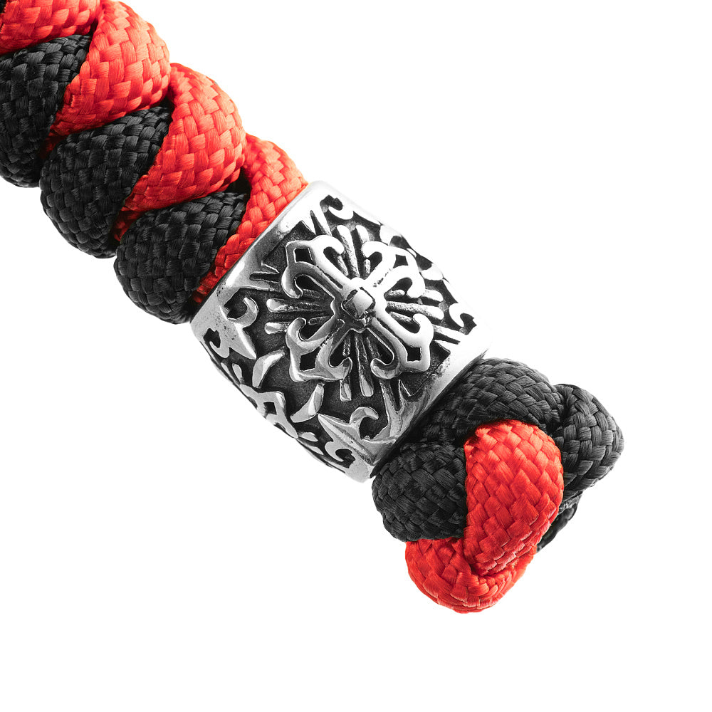 Șnur Cuțit Knife Lanyard Viper Scandinavian M-Tac - Negru/Roșu