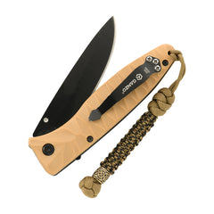 Șnur cu Nod Scandinavian M-Tac pentru Cuțit - Coyote