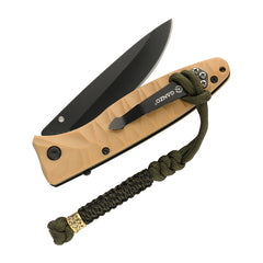 Șnur Granule Scandinavian M-Tac – Olive pentru Cuțit