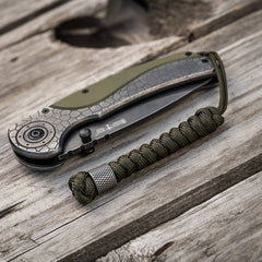 Șnur Lamă Paracord Viper M-Tac - Olive, Oțel Inoxidabil