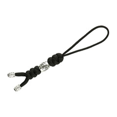 Șnur Lanyard Cuțit Zeus M-Tac - Negru, Oțel Inoxidabil