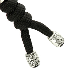 Șnur Lanyard Cuțit Zeus M-Tac - Negru, Oțel Inoxidabil