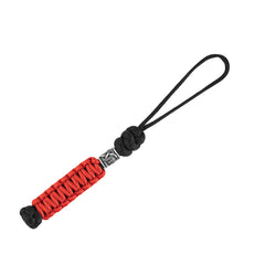 Șnur Lanyard Loopy Snake M-Tac - Argintiu Scandinavian Negru/Roșu