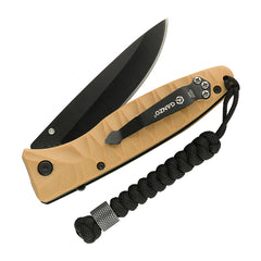Șnur Lanyard M-Tac Viper Inox - Negru pentru Cuțit