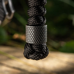 Șnur Lanyard M-Tac Viper Inox - Negru pentru Cuțit