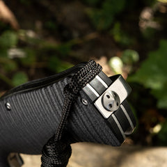 Șnur Lanyard M-Tac Viper Inox - Negru pentru Cuțit