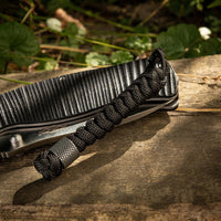 Șnur Lanyard M-Tac Viper Inox - Negru pentru Cuțit