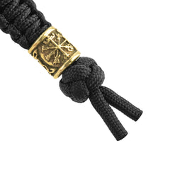 Șnur Lanyard Scandinavian M-Tac – Negru, Stil Tactic