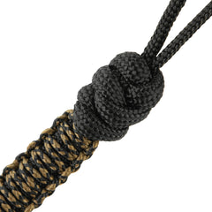 Șnur Lanyard Scandinavian Mannaz M-Tac - Negru, Pentru Echipament Tactic