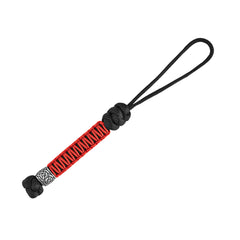 Șnur Lanyard Scandinavian Silver M-Tac - Negru/Roșu, Prindere Rapidă