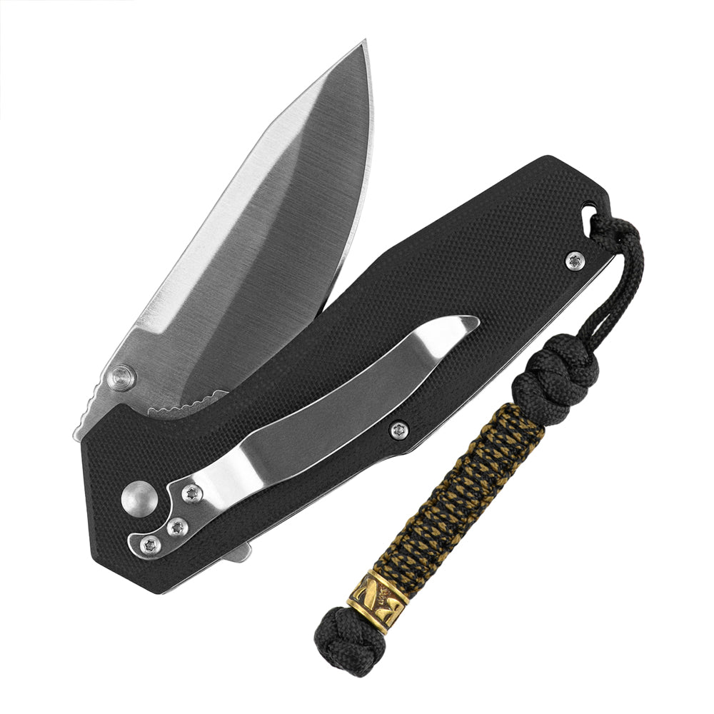 Șnur Lanyard Scandinavian Volya M-Tac - Negru, Paracord Rezistent