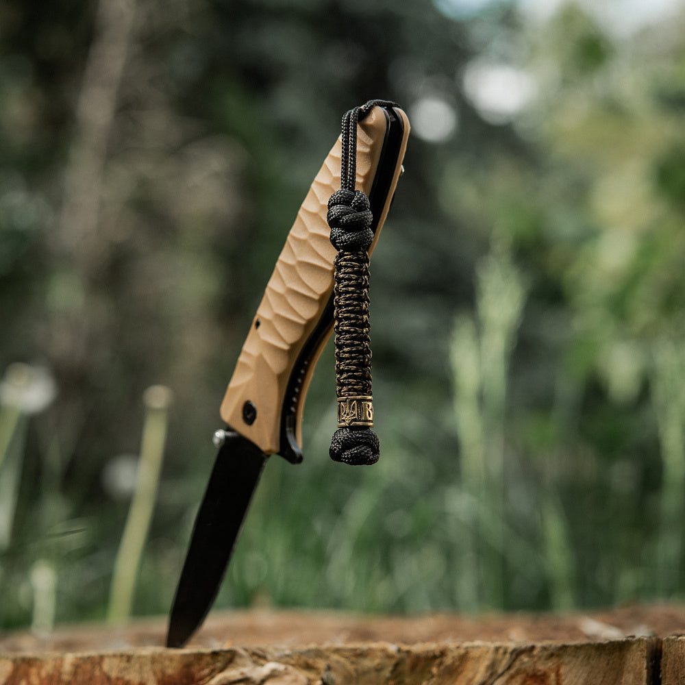 Șnur Lanyard Scandinavian Volya M-Tac - Negru, Paracord Rezistent