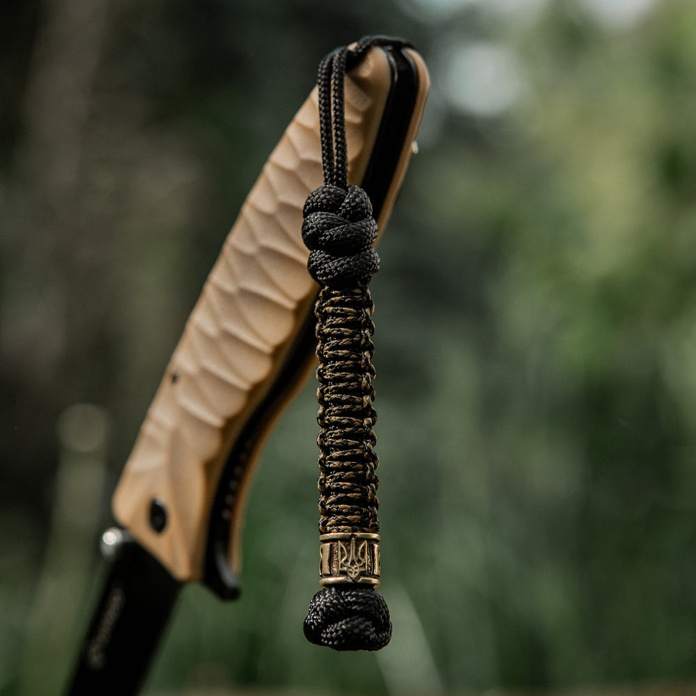 Șnur Lanyard Scandinavian Volya M-Tac - Negru, Paracord Rezistent