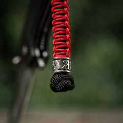 Șnur Lanyard Scandinavian Volya M-Tac - Negru/Roșu