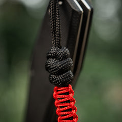 Șnur Lanyard Scandinavian Volya M-Tac - Negru/Roșu