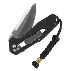 Șnur Lanyard Viper Braid M-Tac - Negru, stil tactic paracord