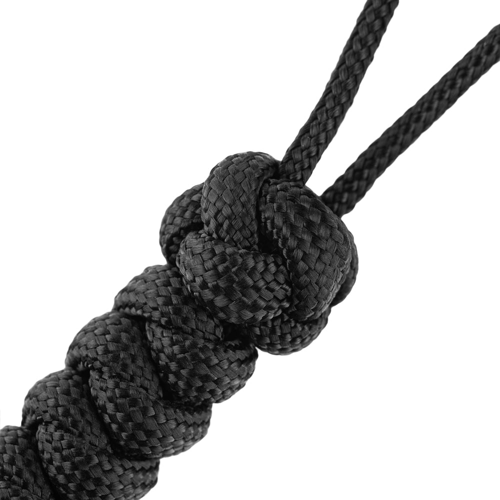 Șnur Lanyard Viper Braid M-Tac - Negru, stil tactic paracord
