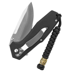 Șnur Lanyard Viper Scandinavian M-Tac - Negru, Pentru Cuțit