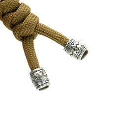 Șnur Lanyard Zeus M-Tac din Oțel Inoxidabil - Coyote