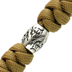 Șnur Lanyard Zeus M-Tac din Oțel Inoxidabil - Coyote