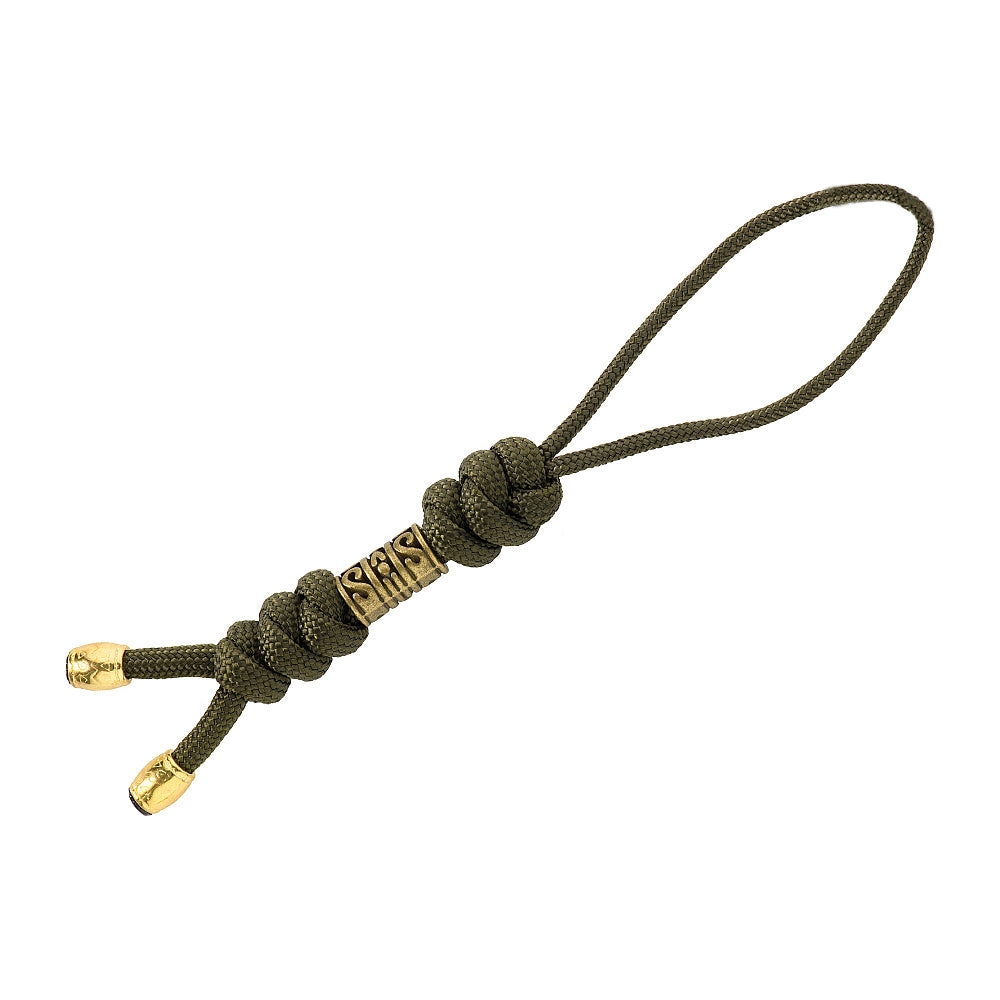 Șnur Lanyard Zeus M-Tac - Olive, Extensie Rapidă Cuțit