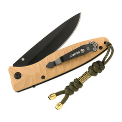 Șnur Lanyard Zeus M-Tac - Olive, Extensie Rapidă Cuțit