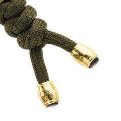 Șnur Lanyard Zeus M-Tac - Olive, Extensie Rapidă Cuțit