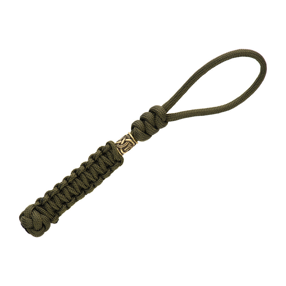 Șnur Paracord Loopy Snake M-Tac - Olive, pentru Briceag/Cuțit
