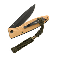 Șnur Paracord Loopy Snake M-Tac - Olive, pentru Briceag/Cuțit
